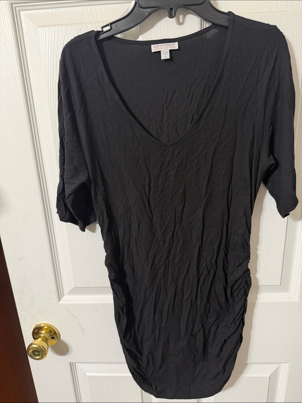 A Pea in the Pod Black Maternity Shirt
